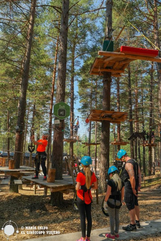 Parques de aventuras en los árboles en Finlandia - Guía de Turismo de  Finlandia