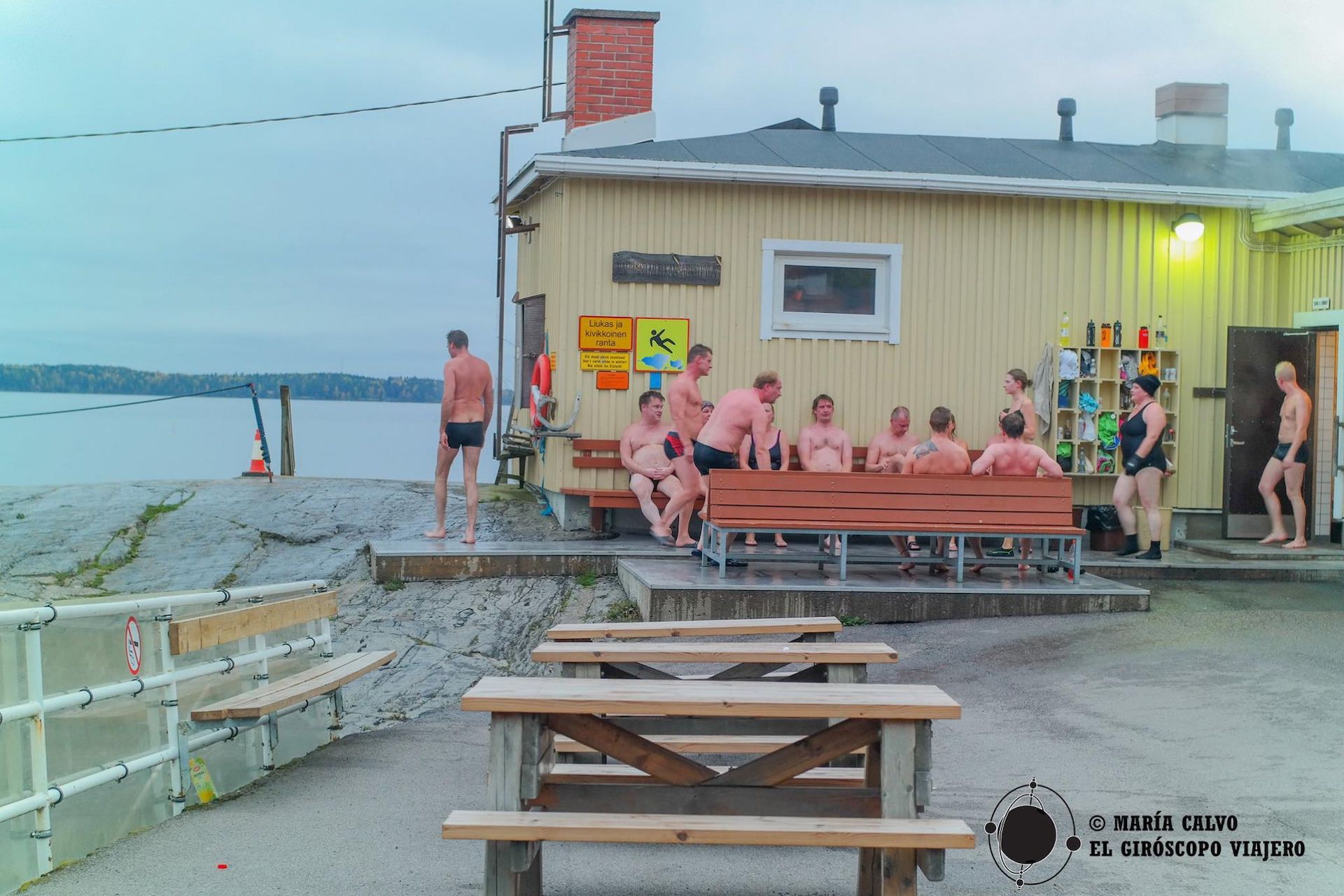 Tampere, Finlandia – Sudando en una sauna finlandesa – Contando kilómetros