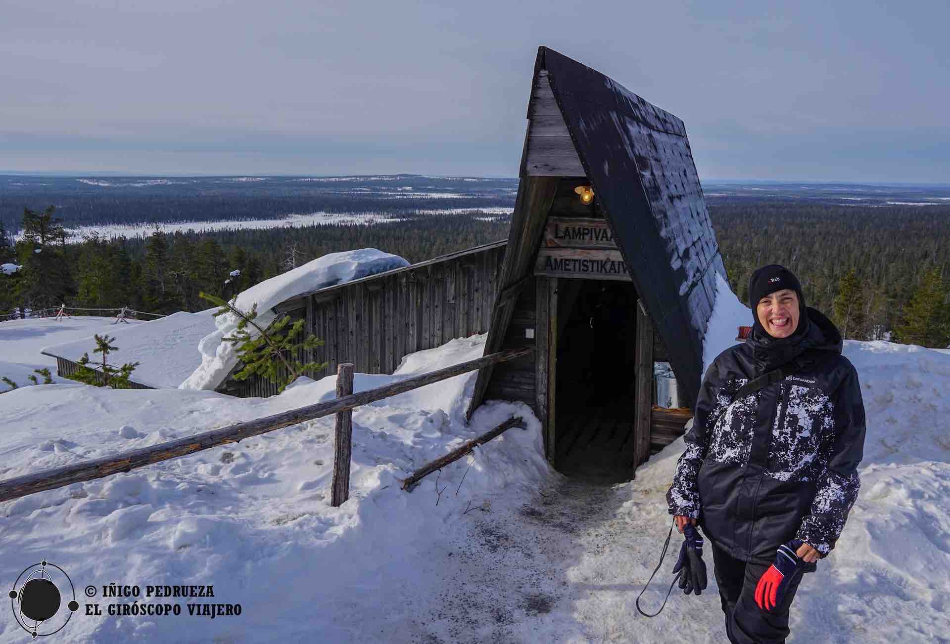 Mina de amatista de Lampivaara - Luosto - Guía de Turismo de Finlandia